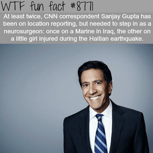 Sanjay Gupta - WTF fun facts