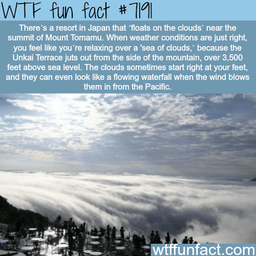 Sea of Clouds - WTF Fun Fact
