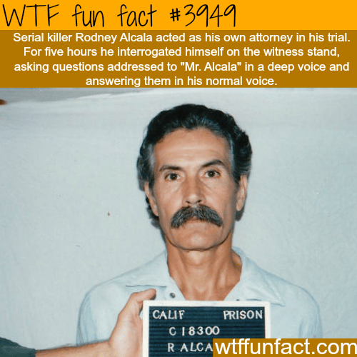 Serial Killer acts as his own attorney - WTF fun facts