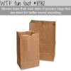 silent grocery bags for movies wtf fun facts