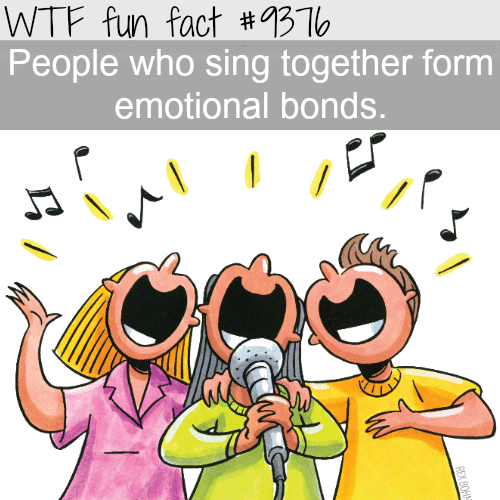 Singing together - WTF fun facts