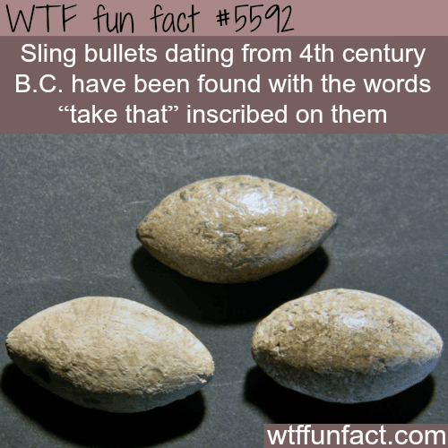 Sling Bullets facts - WTF fun facts