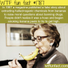 smoking bananas wtf fun facts