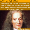 some facts about voltaire wtf fun facts