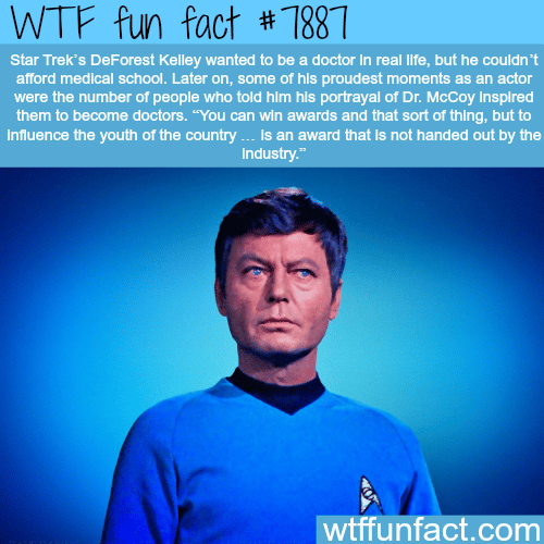 Star Trek’s DeFrost Kelley  - WTF fun facts