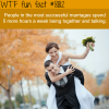 successful marriages wtf fun facts
