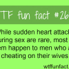 sudden heart attacks during sex