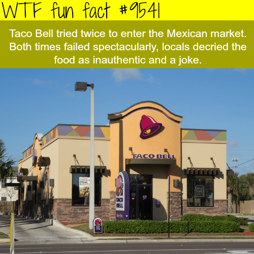 Taco Bell - WTF fun fact