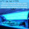 tanning beds cause more cancers than smoking wtf