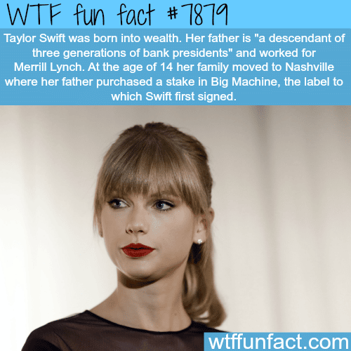 Taylor Swift - WTF fun facts
