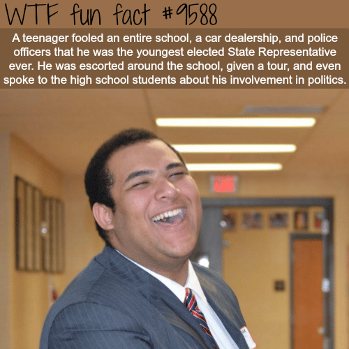 Teenager fooled entire school - WTF fun fact