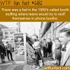 telephone booth stuffing wtf fun facts
