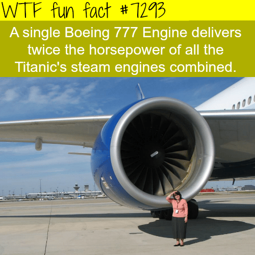 The Boeing 777 Engine - WTF fun fact