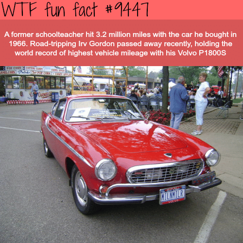 The car with the highest milage - WTF fun fact