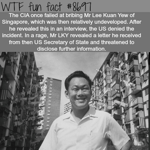 The CIA tried to bribe the leader of a third world country - WTF fun facts