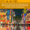 the city with most millionaires wtf fun facts