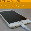 the cost of charging your phone wtf fun facts