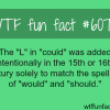 the english language wtf fun facts
