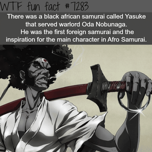 The first non Japanese samurai - WTF fun fact