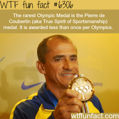 The fourth type of Olympic Medal - WTF fun facts