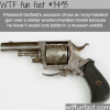 the gun used in president garfield assasination