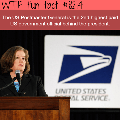 The highest paid government official - WTF fun fact