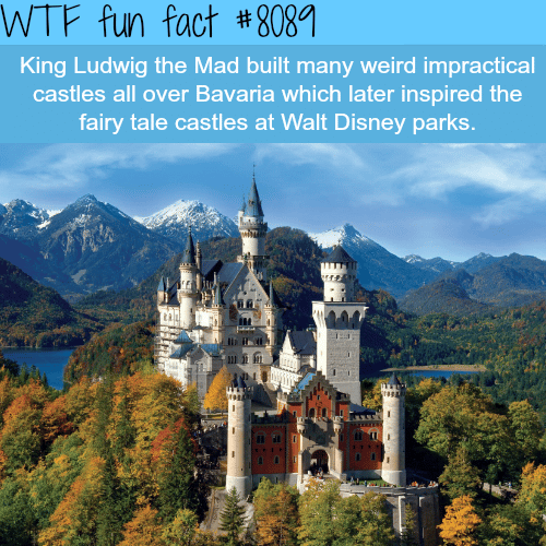 The inspiration for Disney’s castles - WTF fun facts