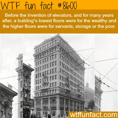 The invention of elevators - WTF fun facts
