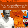the inventor of doritos was buries with it