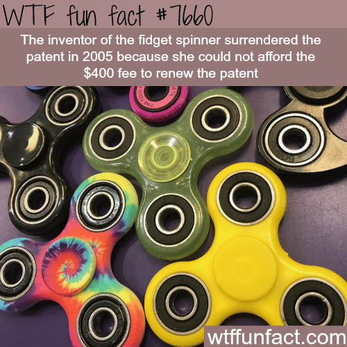The inventor of fidget spinner - FACTS 