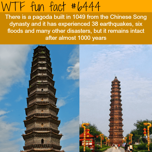 The iron pagoda - WTF fun facts