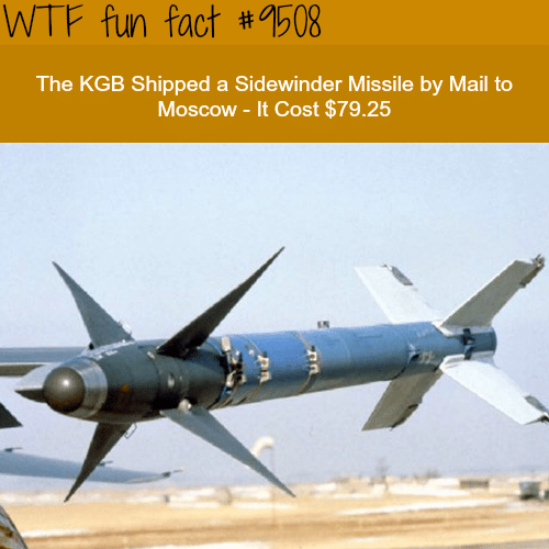 The KGB Shipped a Missile by Mail - WTF fun fact
