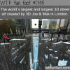 the largest and longest 3d street art