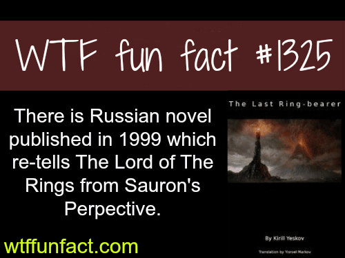 the last ringbearer - Russian novel _ (lord of the rings)