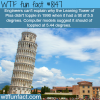 the leaning tower of pisa wtf fun fact