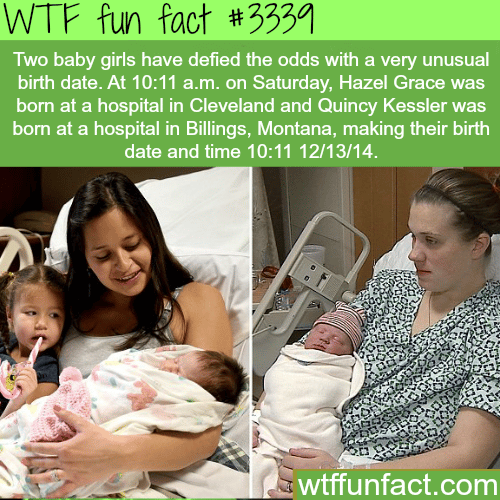 the most unusual birth date -  WTF fun facts