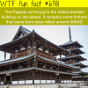the oldest wooden building in the world wtf fun
