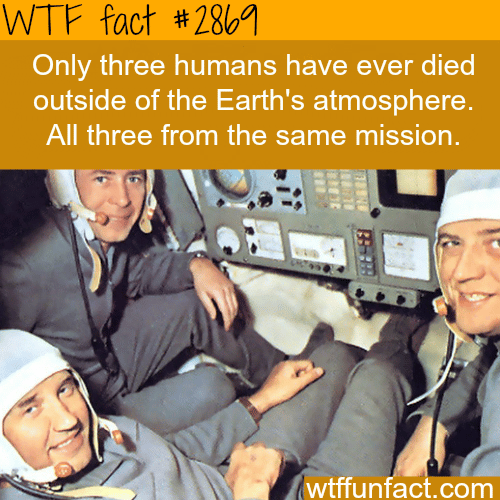 The only people that died outside of earth -  WTF fun facts