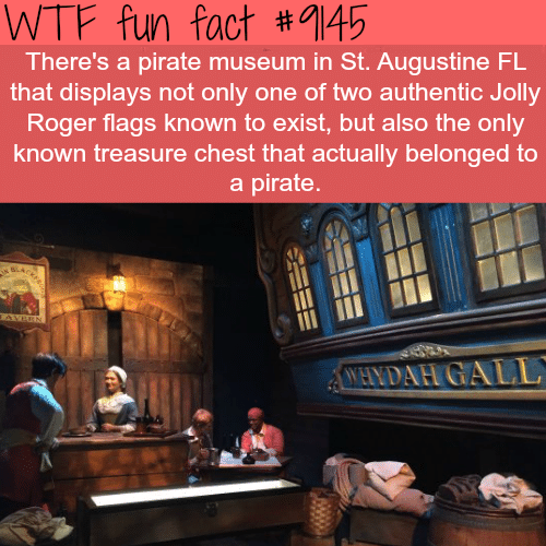 The Pirates Museum in St. Augustine - WTF Fun Facts
