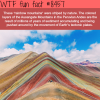 the rainbow mountains wtf fun facts