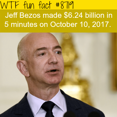 The richest man in the world - WTF fun facts