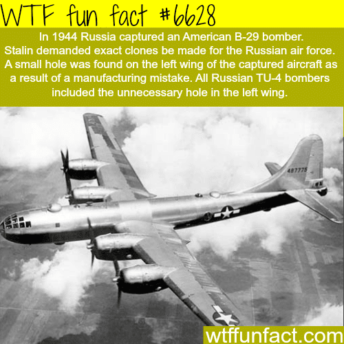 The Russian TU-4 bomber - WTF fun facts