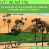 the sahara is only in a dry period