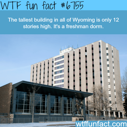 The tallest building in Wyoming - WTF fun fact