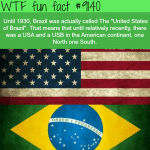 the united states of brazil wtf fun facts