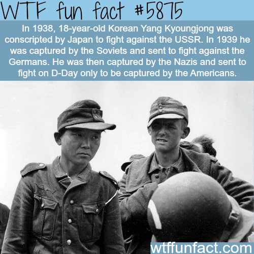 The unluckiest soldier in history - WTF fun facts
