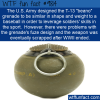 the us army designed the t 13 beano grenade to