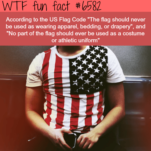 The US Flag Code - WTF fun facts