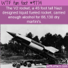 the v2 rocket a 45 foot tall nazi designed liquid