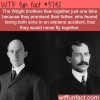 the wright brothers only flew together once wtf